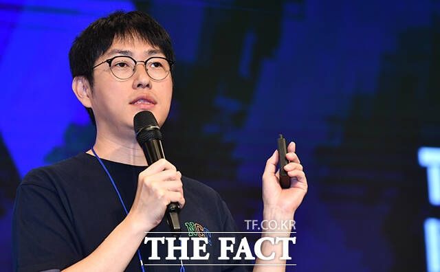 하정우 네이버클라우드 AI이노베이션 센터장은 앞서 대통령실 AI미래기획수석에 임명됐다. /더팩트 DB