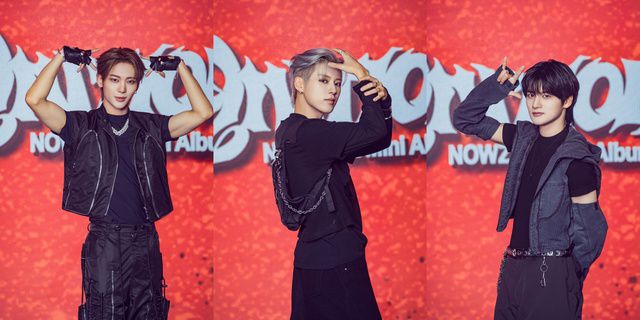 그룹 나우즈 시윤 진혁 윤(왼쪽부터)이 미니 1집 'IGNITION' 발매 기념 쇼케이스에 참석했다. 멤버 시윤은 쇼케이스에서 "타이틀곡을 통해 록 장르에 새롭게 도전했다"고 밝혔다. /큐브엔터테인먼트