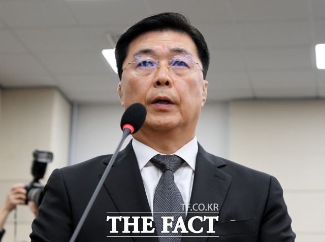 내란 사건을 수사하는 조은석 특별검사팀이 9일 오전 홍장원 전 국가정보원 1차장을 출석시켜 조사 중이다. /배정한 기자