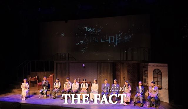 '사의 찬미'는 오는 11일부터 8월 17일까지 LG아트센터 서울, U+ 스테이지에서 공연된다. /박지윤 기자