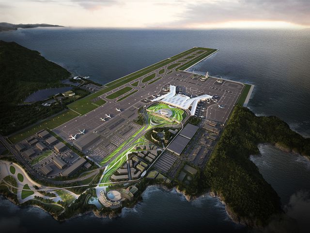 현대건설은 지난 5월 30일 가덕도 신공항 부지조성 공사 불참을 공식적으로 선언했다. /가덕도신공항건설공단