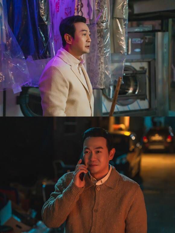 배우 박용우가 '메스를 든 사냥꾼'에서 연쇄살인마 윤조균을 연기하기 위해 다양한 아이디어를 낸 가운데 대사도 직접 썼다고 밝혔다. /STUDIO X+U