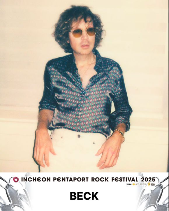 커트 코베인 사후 얼터너티브 록의 아이콘으로 떠오른 벡이 펜타포트 락페스티벌 2025의 마지막을 장식한다./펜타포트 락 페스티벌 홈페이지