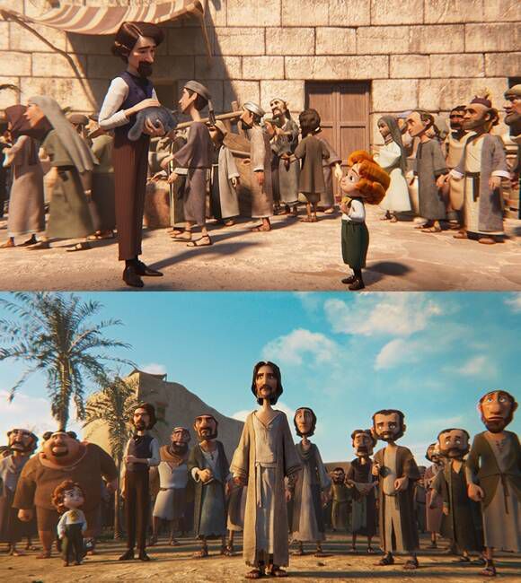 작품은 영국의 뛰어난 작가 찰스 디킨스가 막내아들 월터와 함께 2000년 전 가장 위대한 이야기 속으로 떠나는 여행을 그린 애니메이션이다. /㈜모팩스튜디오