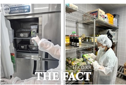 인천시를 비롯한 군·구, 경인식약청 관계자 총 53명의 식품위생 점검반이 식음료 및 조리시설에 대해 위생 점검을 하고 있다. /인천시