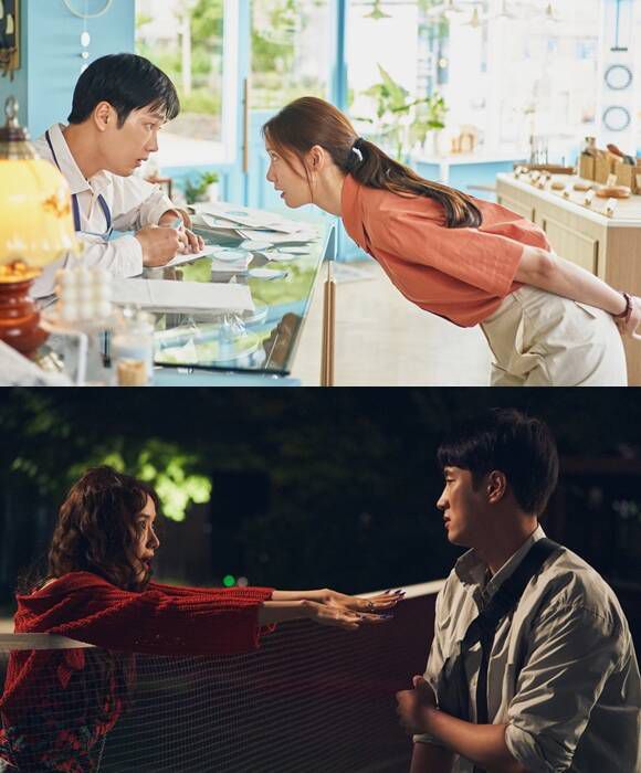 1인 2역에 도전한 임윤아(위쪽 사진의 오른쪽)는 모든 걸 내던진 채 다소 과한 설정들을 자연스럽게 흡수하며 새로운 얼굴을 꺼낸다. /CJ ENM