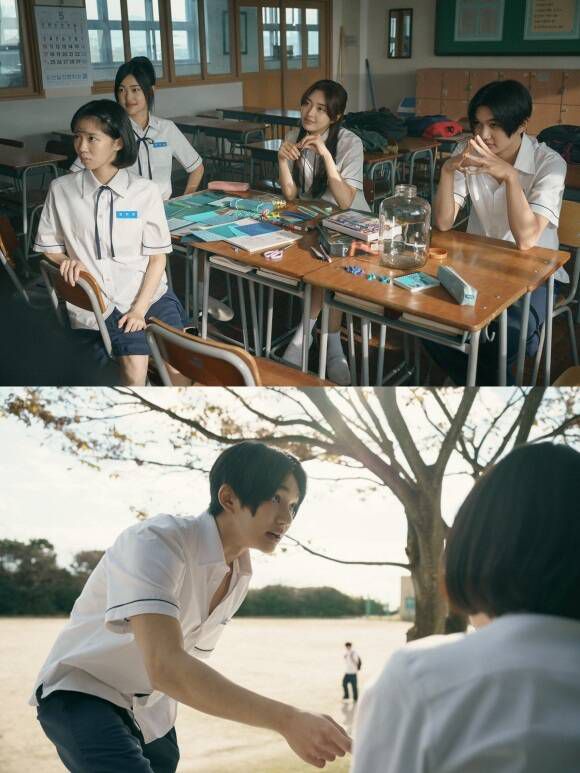 넷플릭스 새 영화 '고백의 역사'가 신은수 공명 뿐만 아니라 함께 등장하는 조연 배우들까지 차진 감초 활약을 펼치며 웃음을 자아낸다. /넷플릭스