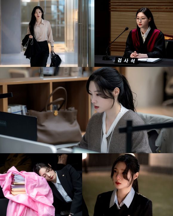 배우 정채연이 국어책을 읽는 듯한 말투로 시청자들의 작품을 향한 몰입감을 떨어뜨리고 있다. /㈜비에이엔터테인먼트, SLL, 스튜디오S