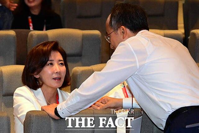 5선 중진 나경원 국민의힘 의원이 국회 법제사법위원회 야당 간사로 배치됐다. 이에 대해 민주당 법사위원들은 "내란 특검 수사에 대한 도피성 인사"라고 강하게 비판했다. 사진은 나 의원. /남윤호 기자