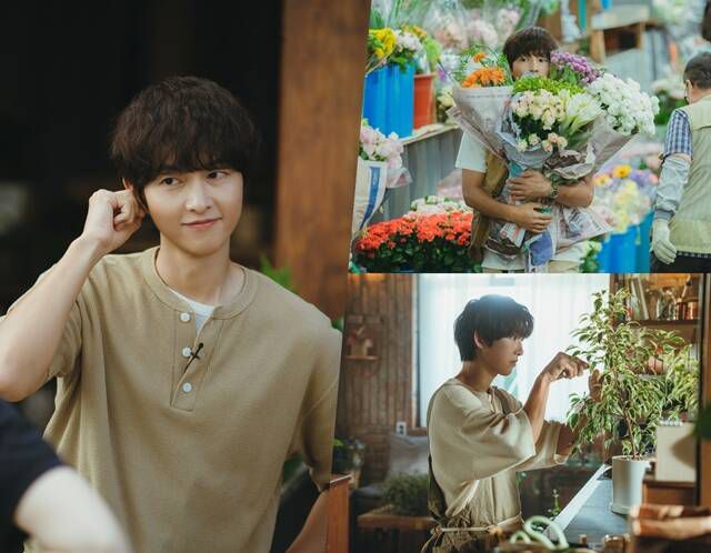 송중기는 '마이 유스'에서 플로리스트 선우해 역을 연기한다. /JTBC