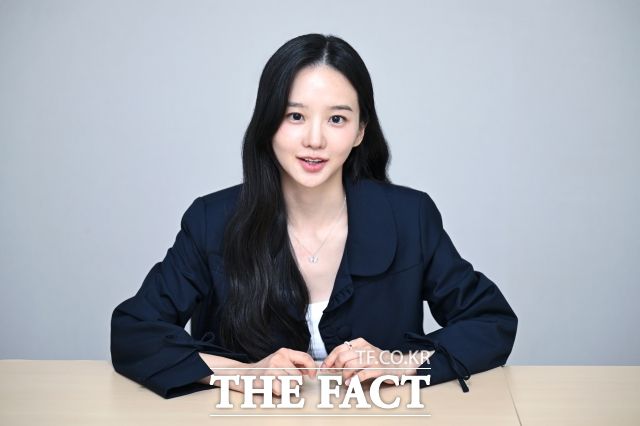 배우 박정연이 SBS 금토드라마 '트라이: 우리는 기적이 된다'에서 사격부 주장 서우진 역을 맡아 극을 이끌었다. /장윤석 기자