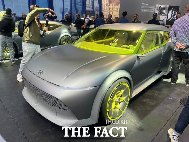 현대자동차가 IAA 모빌리티 2025에서 공개한 콘셉트 쓰리. /최의종 기자
