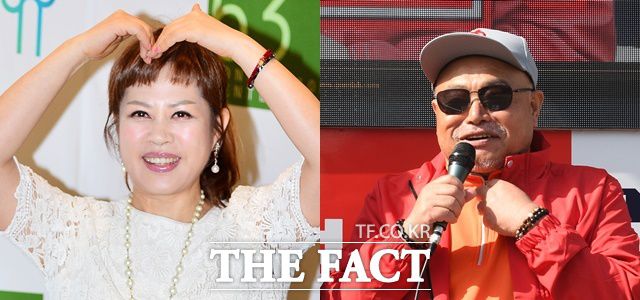 대한가수협회는 숱한 내홍과 잡음을 겪어왔다. 전임자들에게 잇달아 불거진 재정 문제, 운영의 불투명성, 리더십 부재 등으로 대중과 업계의 신뢰는 크게 흔들렸다. 왼쪽부터 전임 회장 이자연(6~7대)과 김흥국(5대). /더팩트 DB