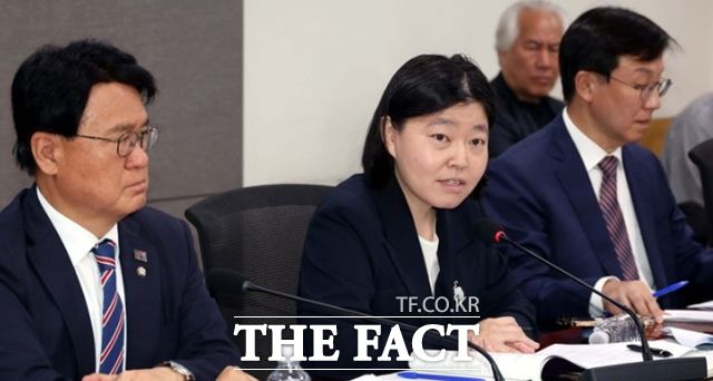 임은정 서울동부지방검찰청 검사장이 29일 서울 여의도 국회 의원회관 간담회의실에서 열린 '검찰개혁의 쟁점은 무엇인가? 국민이 바라는 검찰개혁의 속도와 방향' 검찰개혁 긴급 공청회에서 발언을 하고 있다. 2025.08.29. /뉴시스