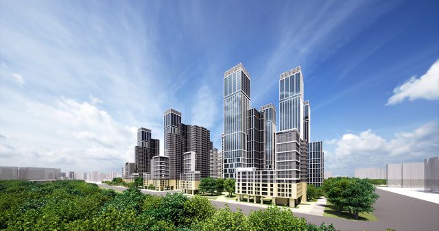 양천구는 2일 목동13단지 재건축 정비사업의 사업시행자로 대신자산신탁을 지정 고시했다. 사진은 목동13단지아파트 재건축 정비사업 조감도. /양천구