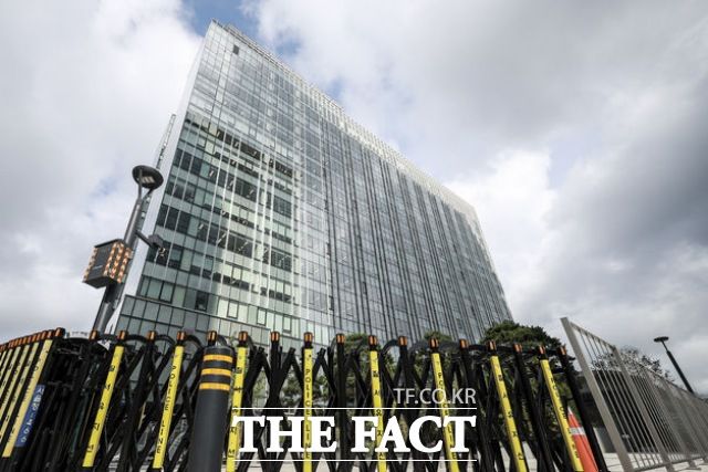 서울 종로구에 위치한 김건희 특검팀(특별검사 민중기) 사무실 앞. / 뉴시스