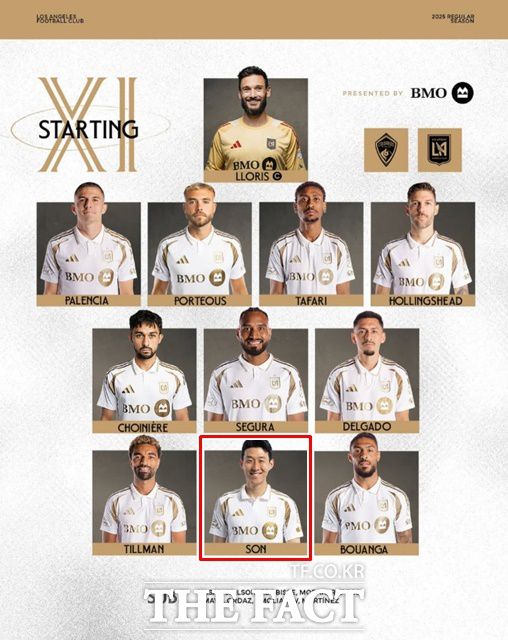 19일 콜로라도 라피즈전에 나선 LAFC의 스타팅11./LAFC