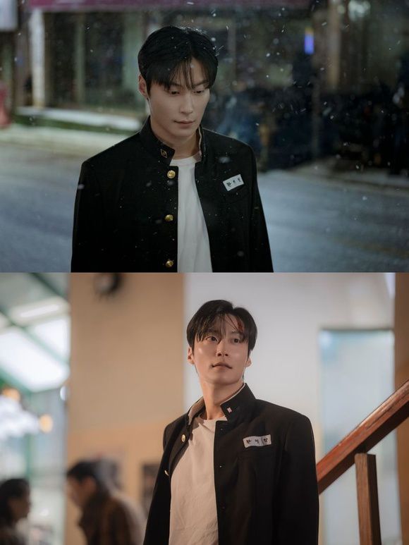 배우 허남준이 '백번의 추억'에서 잘생긴 외모와 배경 덕분에 '백마 탄 왕자'로 불리지만 어린 시절 어머니를 잃고 아버지의 재혼을 겪으며 외로움을 안게 된 한재필 역을 맡아 연기했다. /SLL