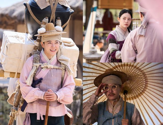 배우 김세정이 '이강에는 달이 흐른다'에서 범상치 않은 장사 수완을 가진 부보상 박달이로 분해 활약한다. /MBC