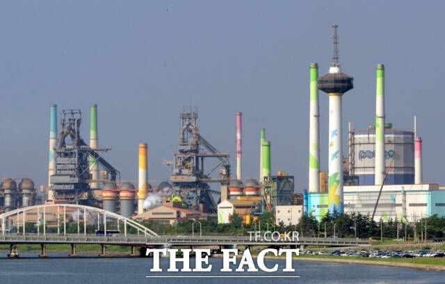 포스코 포항제철소 전경. /포스코