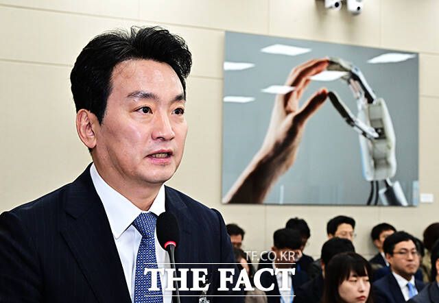 인사말 하는 박장범 한국방송공사(KBS) 사장.