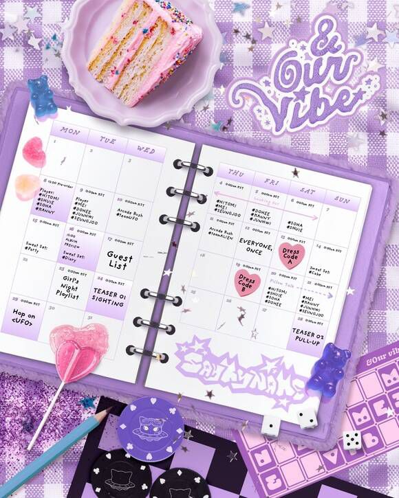 그룹 세이마이네임이 29일 세 번째 EP '&Our Vibe'를 발매한다./인코드엔터테인먼트