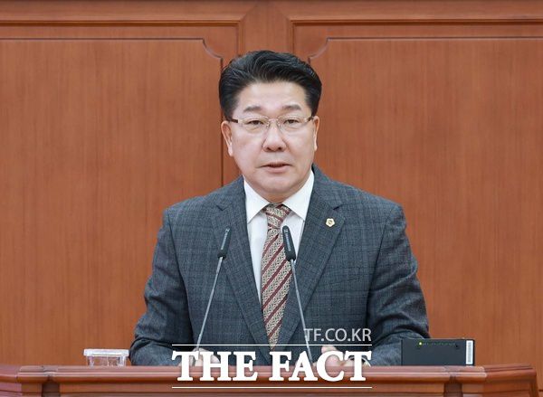 송활섭 대전시의회 산업건설위원회 의원(무소속, 대덕구 제2선거구). /대전시의회