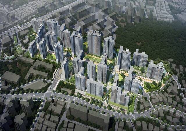 서울 은평구 불광동 238번지 일대에 북한산 조망 2425가구 대단지가 공급되며 각종 생활시설이 조성되는 등 지하철 3·6호선 역세권 거점으로 거듭난다. /서울시