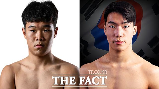 이영웅(왼쪽) 블랙컴뱃 라이즈 8, 김지경 로드FC 75 프로필. KMMA 챔피언 출신들이 국내 프로 무대에서 경쟁력을 입증하고 있다. /이데아 파라곤, 세계격투스포츠협회