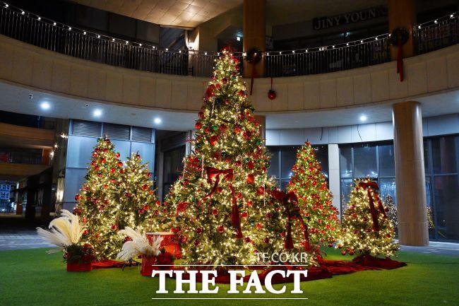 은계그랑트리 크리스마스트리 풍경. /시흥시