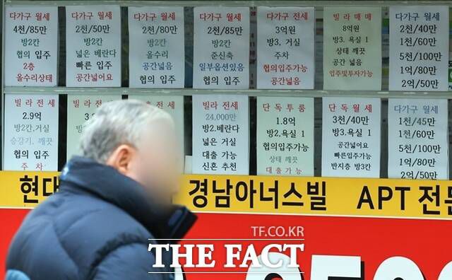 서울 전세가격은 상승세를 이어가고 있다. 특히 전세가 월세로 대체되는 '전세의 월세화' 현상이 가속화되고 있다. /뉴시스