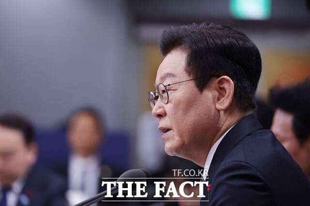 전문가들은 공통적으로 ‘소재별 대북 정책’에서 벗어나야 한다고 조언했다. 사진은 지난 19일 서울 종로구 정부서울청사 별관에서 열린 외교부(재외동포청)·통일부 업무보고에서 발언 중인 이재명 대통령이다. /대통령실통신사진기자단·뉴시스