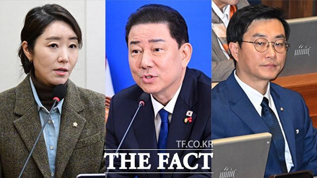 더불어민주당 윤리감찰단 진상조사 대상에 오른 (왼쪽부터) 강선우 의원(탈당), 김병기 의원, 장경태 의원. /더팩트 DB