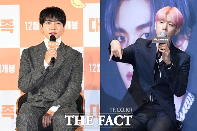 이승기(왼쪽)의 105억 전세를 기점으로 차가원 대표는 다른 세대들을 담보로 수십억 원을 추가로 대출 받았다. 백현의 160억 전세 후에는 라누보 1차 한 세대가 220억 원에 매물이 올라와 있다. /더팩트 DB