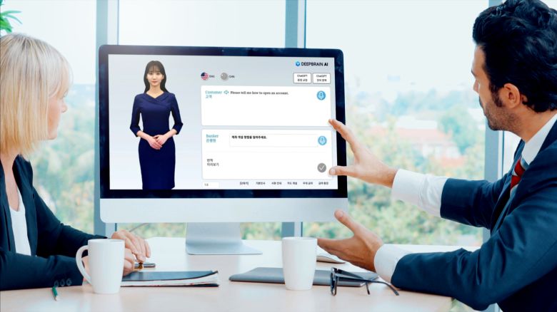 국내 생성형 인공지능(AI) 전문 기업 딥브레인AI가 AI 휴먼(AI Human) 기반의 실시간 통역 서비스 ‘AI 통역사’를 론칭했다.