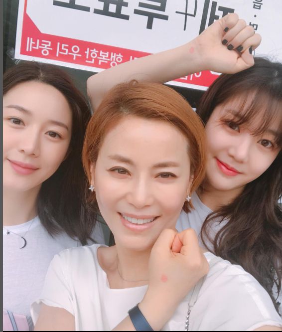 배우 견미리와 딸 이유비, 이다인 (사진=이다인 SNS)