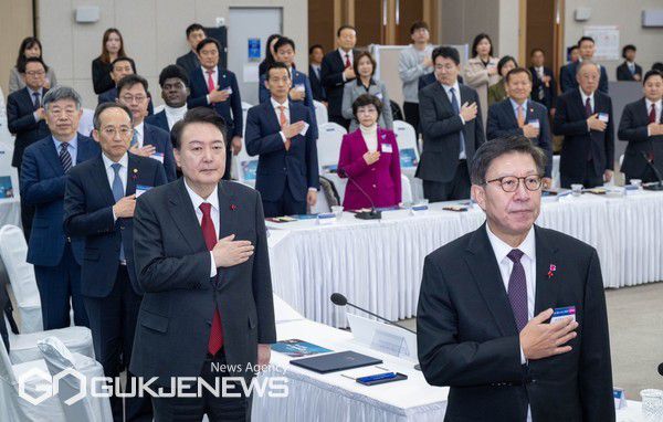 6일 오전, 부산항국제전시컨벤션센터에서 개최된 '부산시민의 꿈과 도전 간담회' 모습/제공=부산시