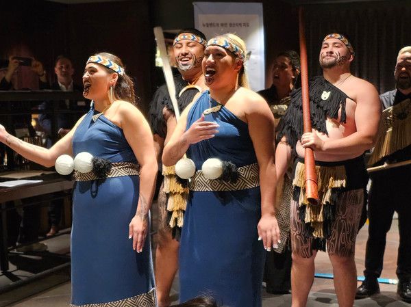 카파 하카(Kapa Haka) 팀. 사진/NZTE