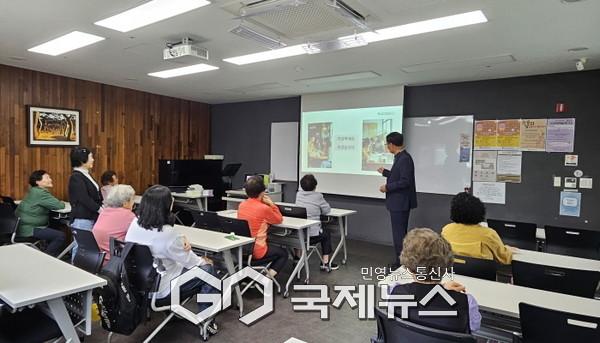 영주시노인복지관, 성인문해교육 ‘국어야 놀자!’ 진행