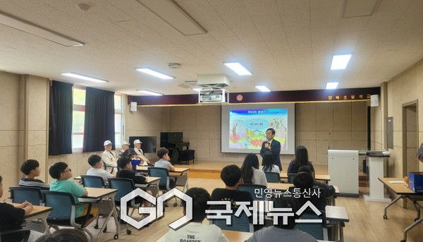 경주시 양북초등학교, '6.25전쟁 바로 알리기 교육' 실시
