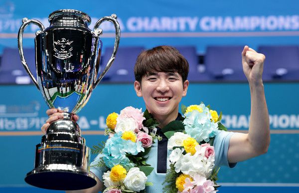 2025-2026시즌 PBA 상금랭킹 공동1위(1억 250만원)를 달리고 있는 모리 유스케(일본. 에스와이)/@PBA