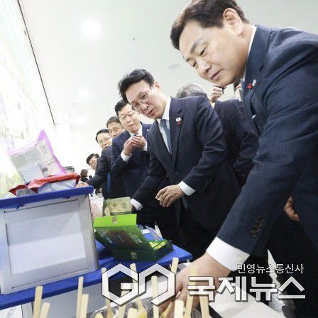 국가식품클러스터 방문해 식품산업 현장 점검