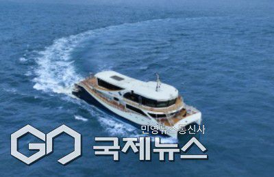 부산항만공사 신규 친환경 항만안내선 'e-그린호'/제공=BPA