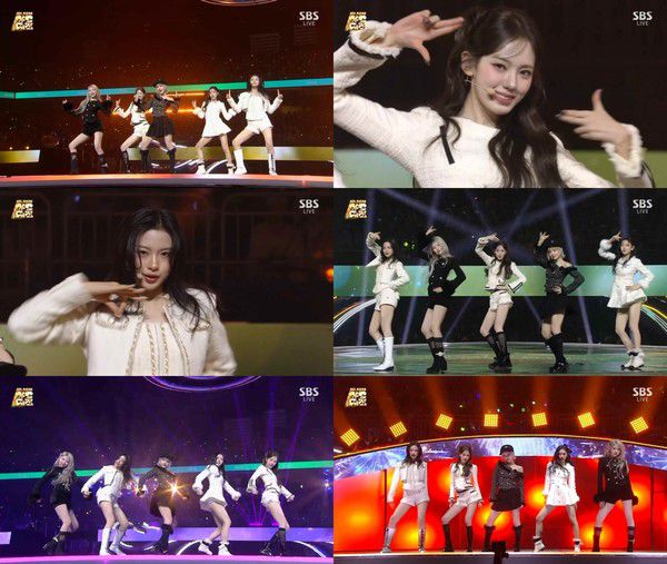 사진출처: '2025 SBS 가요대전' 방송 화면