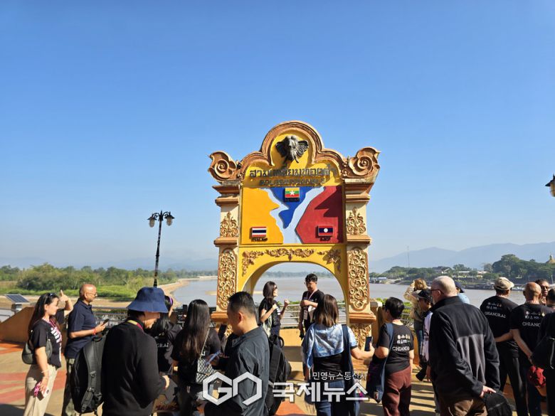 태국·미얀마·라오스 3개국 국경지대 골든 트라이앵글. 사진/유지현 기자