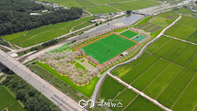(제공=경주시) 현곡 체육공원 조감도