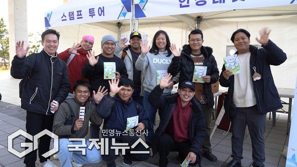 '해양드론 아이디어 글로벌 연합 경진대회, 해양드론 페스티벌' 기념촬영 모습/제공=한국해양대