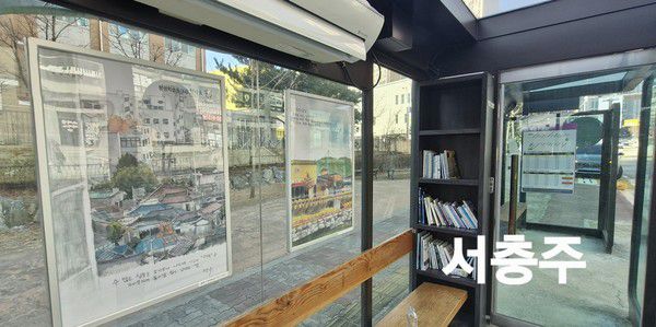 학슴동아리 작품 전시 모습