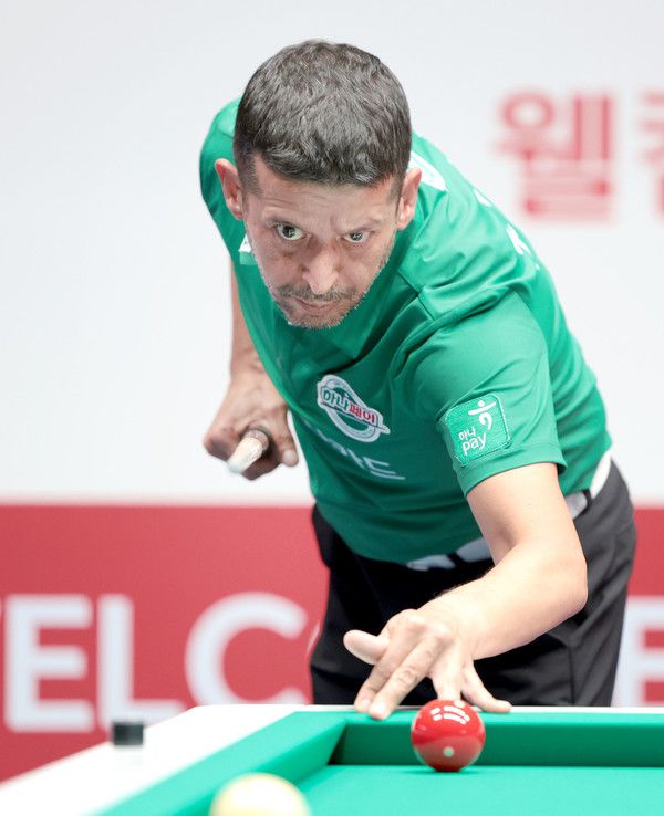 하나카드 에이스 무라트 나지 초클루. Q.응우옌과 함께 각각 2승씩 합작, 팀승리를 이끌었다./@PBA