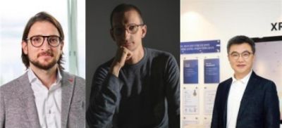 (왼쪽부터 : 글로벌 디자이너 루카스 팔트람/글로벌 디자이너 조나스 리우가일라/부산디자인기업 일주지앤에스)